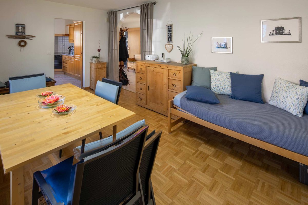 Ansicht Wohnzimmer Richtung Küche